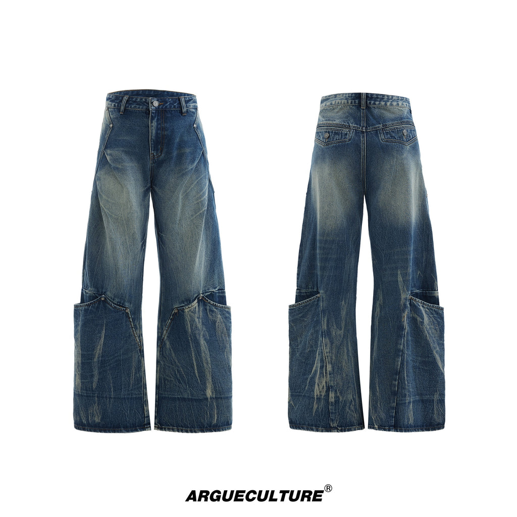 Fashionable Retro Jeans – Unique Vintage Style (Trendige Retro-Jeans - Einzigartiger Vintage-Style)