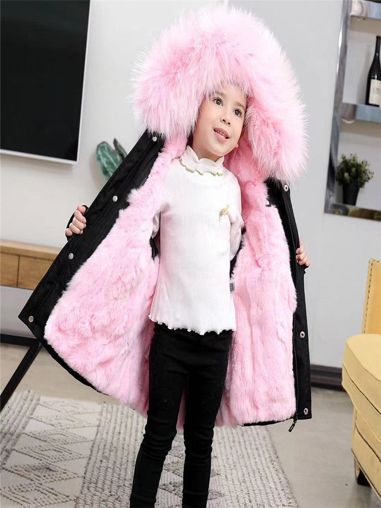 Children’s Fur Collar Jacket – For Girls & Boys (Kinderjacke mit Fellkragen – Für Mädchen & Jungen)
