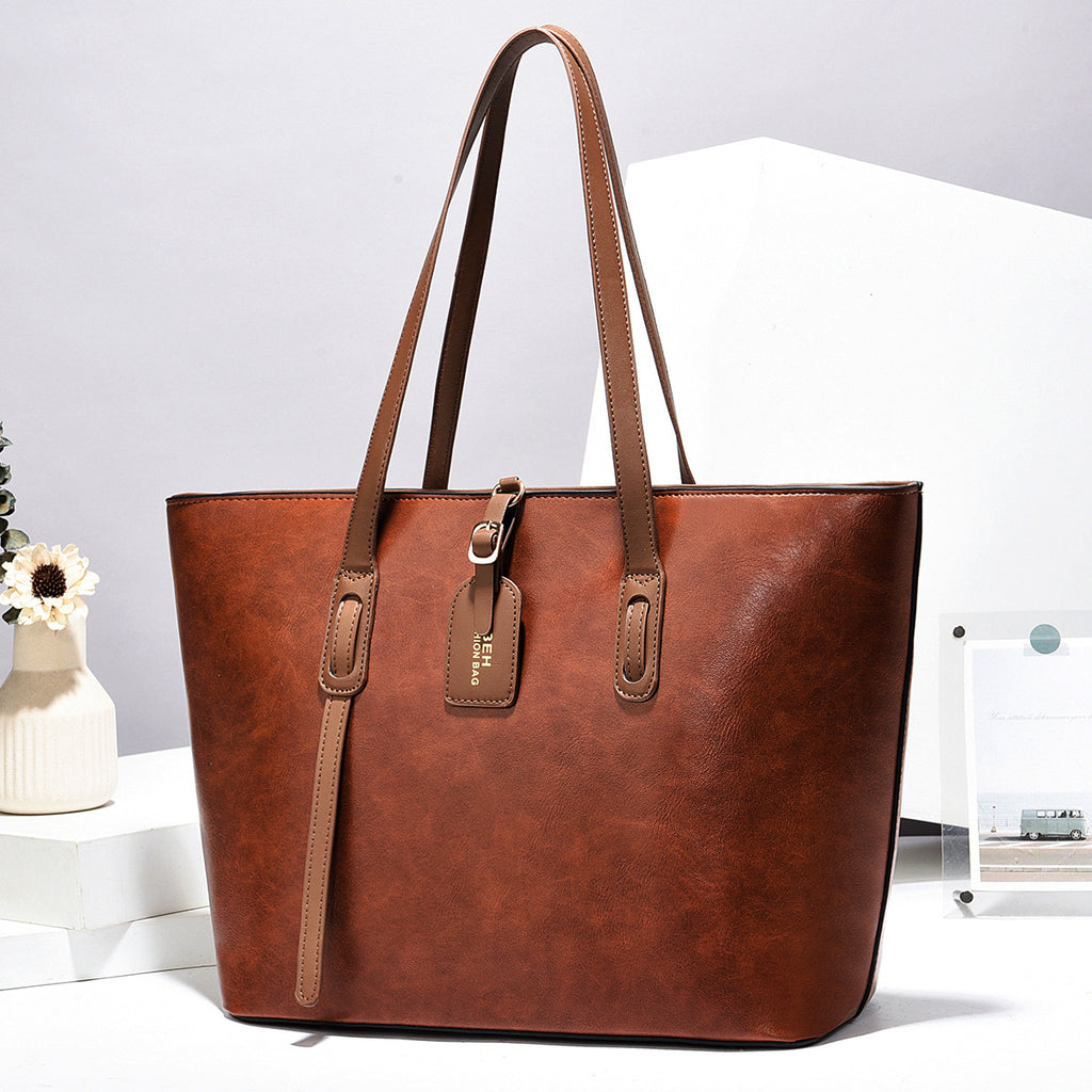 Classic Leather-Pattern Fashion Bag (Klassische Tasche mit Lederlook im Fashion-Stil)